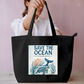 Save Ocean Tote Bag Everyday Large Tote Bag by @rd_digital_store