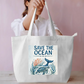 Save Ocean Tote Bag Everyday Large Tote Bag by @rd_digital_store