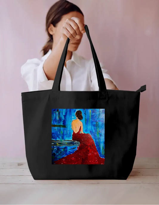 Nature Everyday Large Tote Bag by Bhavya Pasuparthy