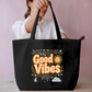 Good Vibes Tote  Bag Everyday Large Tote Bag by @rd_digital_store