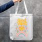 Good Vibes Tote bag Zipper Tote Bag by @rd_digital_store