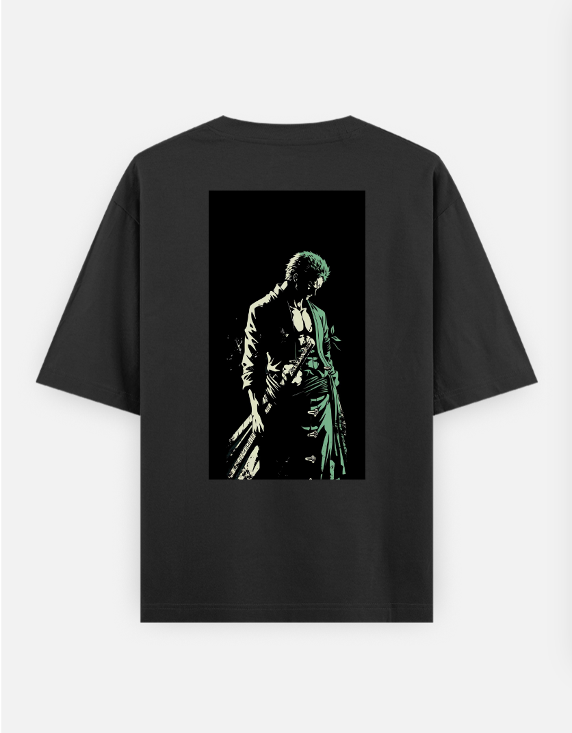 Zoro Oversized T-shirt (Back print) by @dead_prince_2_0