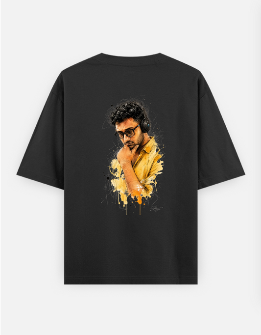 Gamers Oversized T-shirt (Back print) by @dead_prince_2_0