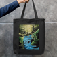 flow of water Zipper Tote Bag by @ocyeanic.minn