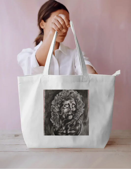 Sculpture design Everyday Large Tote Bag by @joydeep6647