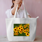 Golden Daisy Everyday Large Tote Bag by Sujatha