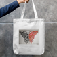 Wings to have Zipper Tote Bag by Pinky