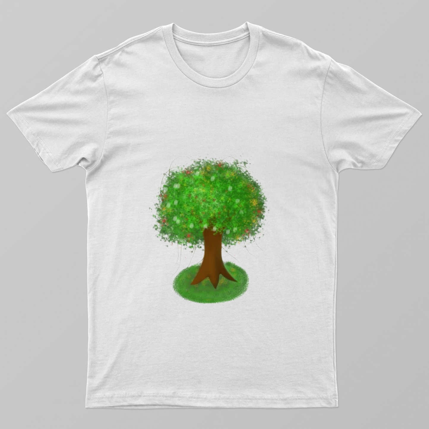 Digital tree Unisex T-shirt by Mahiya Ali 