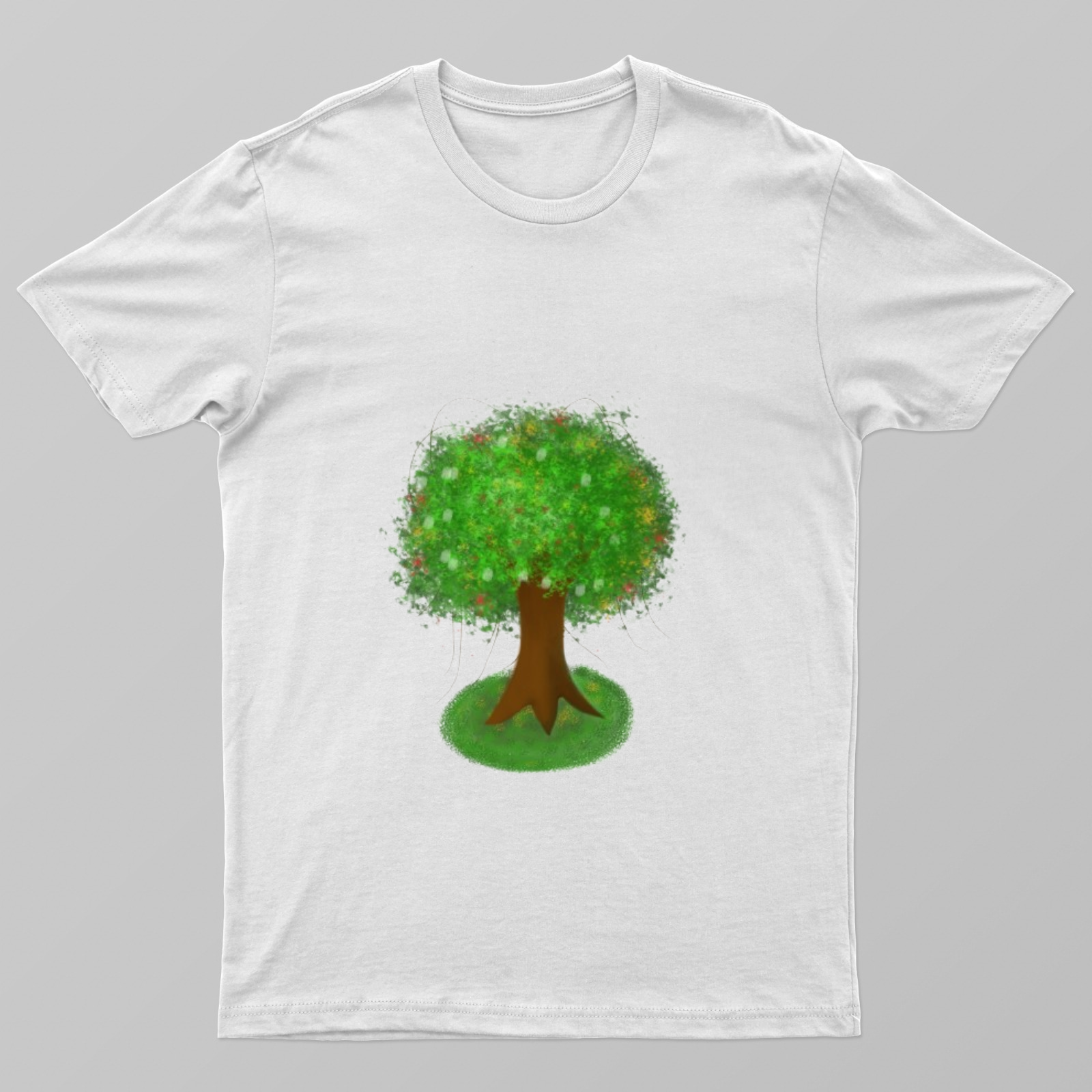 Digital tree Unisex T-shirt by Mahiya Ali 