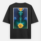 Cosmic Shakti Oversized T-shirt (Back print) by @tonedpaperchairoscuro