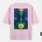 Cosmic Shakti Oversized T-shirt (Back print) by @tonedpaperchairoscuro