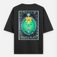 Cosmic energy Oversized T-shirt (Back print) by @tonedpaperchairoscuro