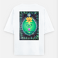 Cosmic energy Oversized T-shirt (Back print) by @tonedpaperchairoscuro