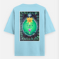 Cosmic energy Oversized T-shirt (Back print) by @tonedpaperchairoscuro