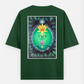 Cosmic energy Oversized T-shirt (Back print) by @tonedpaperchairoscuro