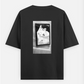 Unspoken Oversized T-shirt (Back print) by Akanksha Tiwari 