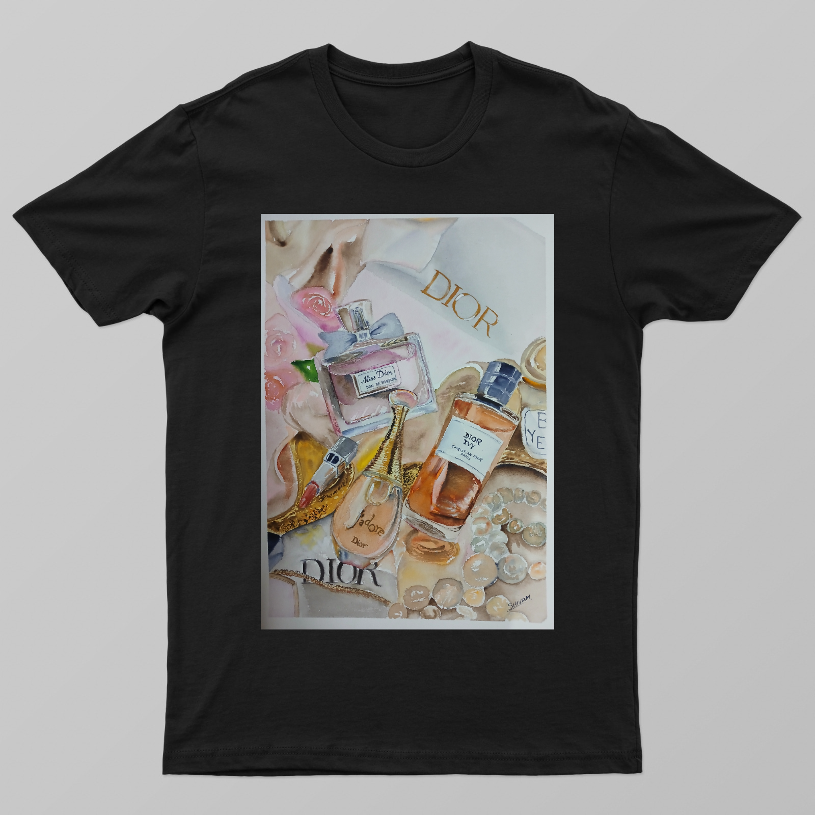 Dior Perfumes Tshirt Unisex T-shirt by @shivamutreja_