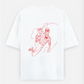 Spidey Oversized T-shirt (Back print) by @sarangdhar_by_kunal