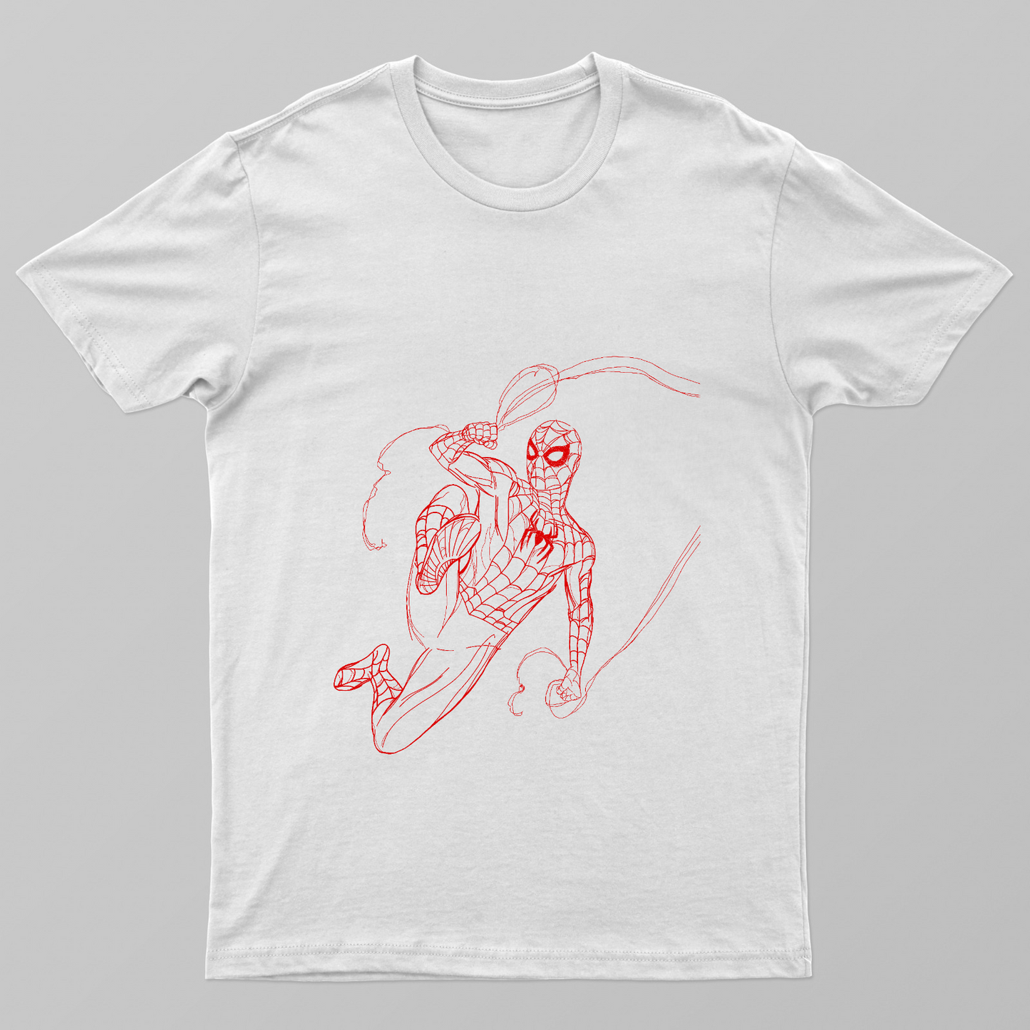 Spiderman Unisex T-shirt by @sarangdhar_by_kunal