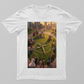 Life circle Unisex T-shirt by BIJEN CHONGTHAM