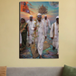 Walker 20"x30" Canvas Poster by BIJEN CHONGTHAM