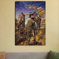 Life of village 20"x30" Canvas Poster by BIJEN CHONGTHAM