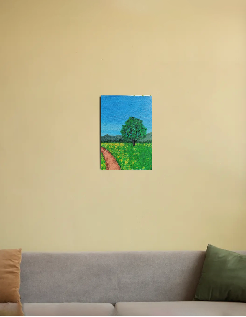 Landscape 8"x12" Canvas Poster by @artistry