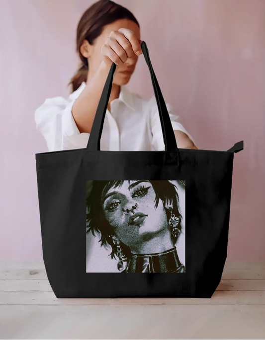 Emo Everyday Large Tote Bag by @imanjali._.36