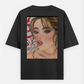 Cam ready Oversized T-shirt (Back print) by @imanjali._.36