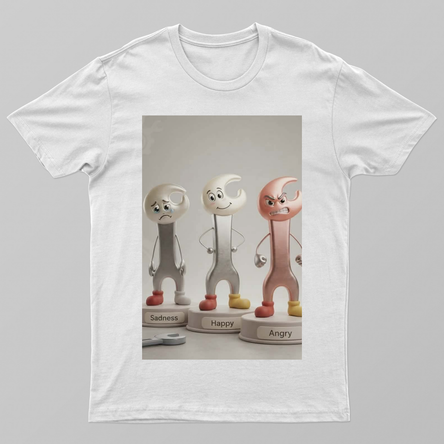 Tools Unisex T-shirt by BIJEN CHONGTHAM