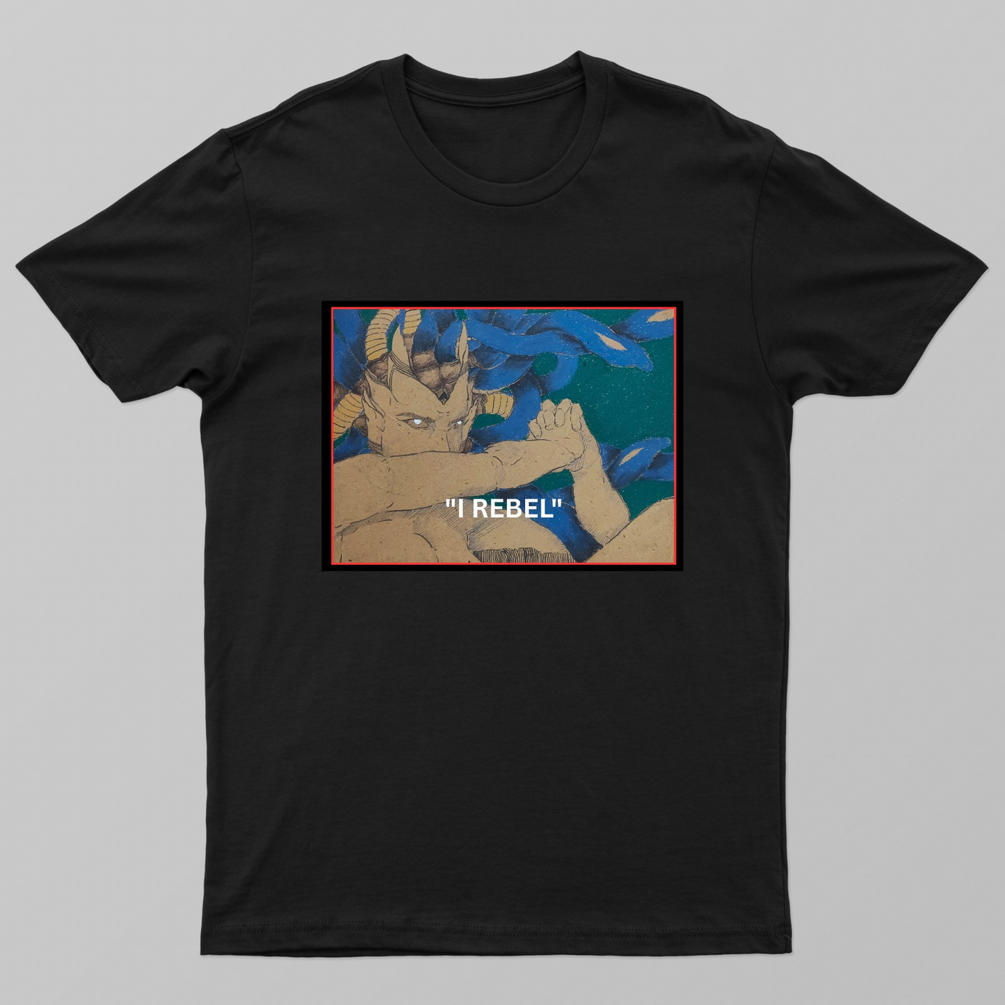 I REBEL Unisex T-shirt by @chokko_botti.07