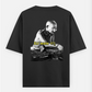 Dj printed tshirt Oversized T-shirt (Back print) by @mithisar_09