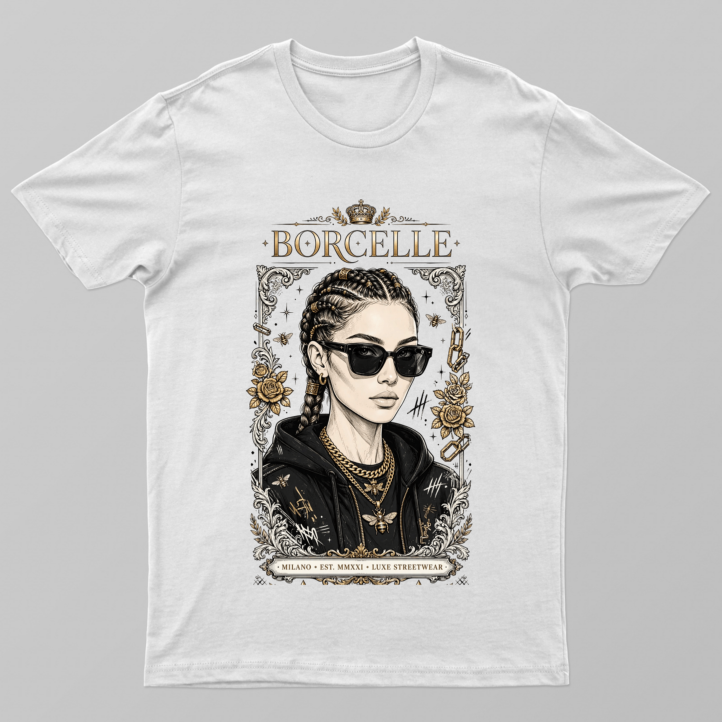 Borcelle Art T Shirt Unisex T-shirt by @rd_digital_store