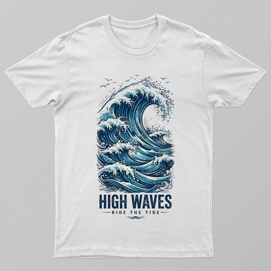 Ride The Tide T Shirt Unisex T-shirt by @rd_digital_store