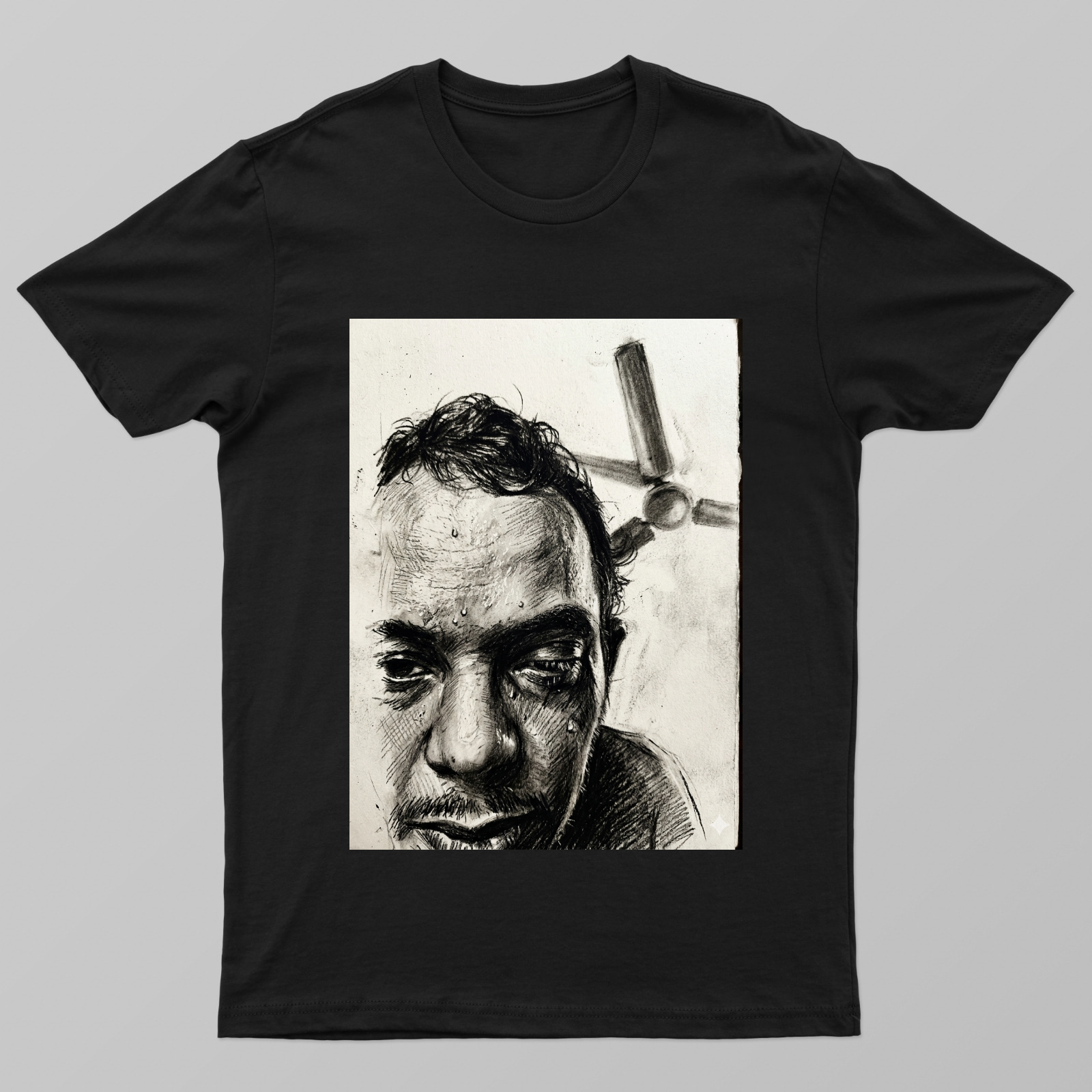 Monsoon design Unisex T-shirt by Niljyoti Dey