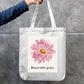 Bloom Zipper Tote Bag by Shruti Dungrani