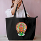 Tote Bag with Kathakali Design Everyday Large Tote Bag by @numa.arts