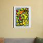 Shapes and colors 16"x20" Canvas Poster by @ervbabu
