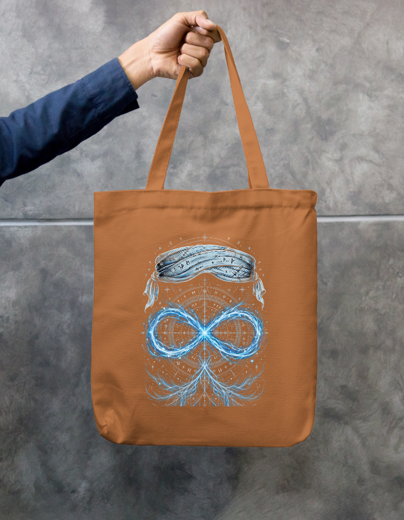 Limitless Tote Bag Zipper Tote Bag by @rd_digital_store