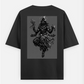 Mahakaal T-shirt Oversized T-shirt (Back print) by @muigoku0893
