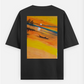 Spring design Oversized T-shirt (Back print) by @justsumaiya__