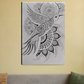 Immerse yourself in the patterns 20"x30" Canvas Poster by @theciphermoon