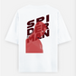 Spiderman: No Way Home Oversized T-shirt (Back print) by @sarangdhar_by_kunal