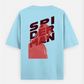 Spiderman: No Way Home Oversized T-shirt (Back print) by @sarangdhar_by_kunal