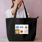 Doodle tote bag Everyday Large Tote Bag by @cherrygang_28