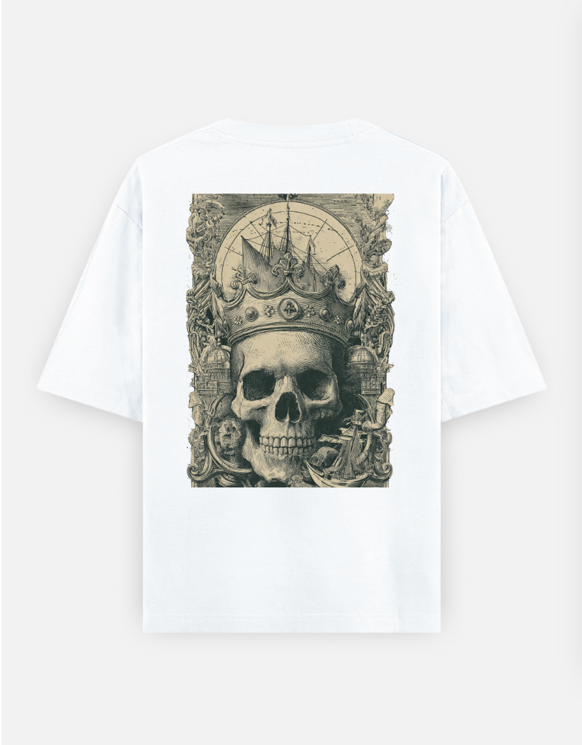 The Pirate T Shirt Oversized T-shirt (Back print) by @rd_digital_store