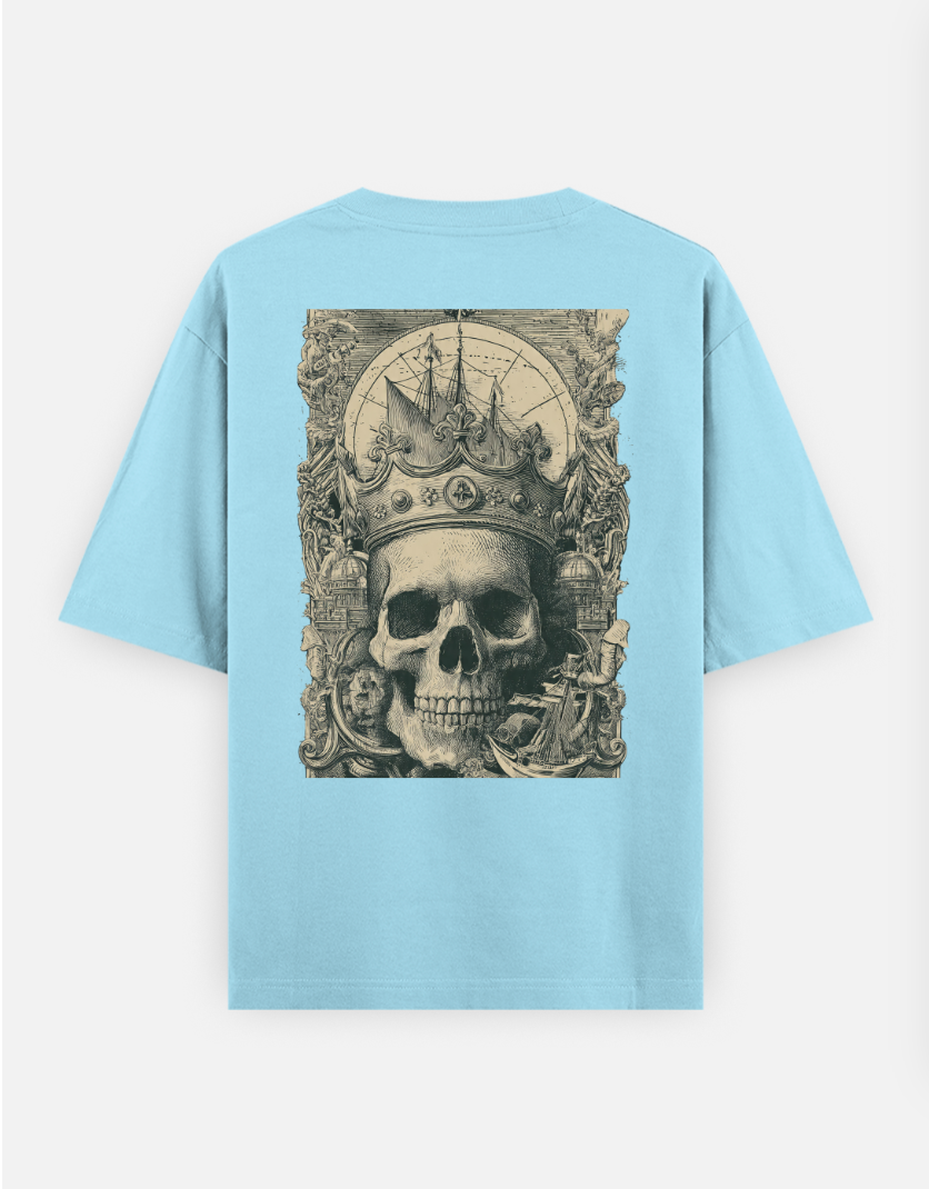 The Pirate T Shirt Oversized T-shirt (Back print) by @rd_digital_store