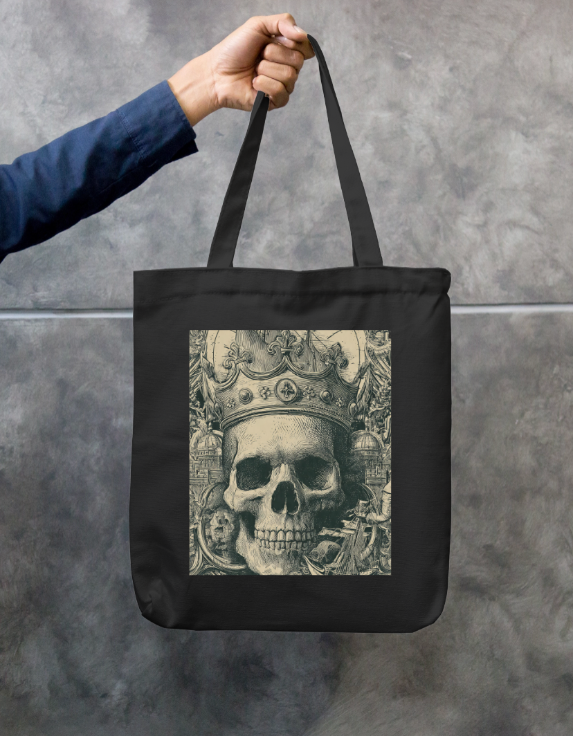 The Pirate Tote Bag Zipper Tote Bag by @rd_digital_store