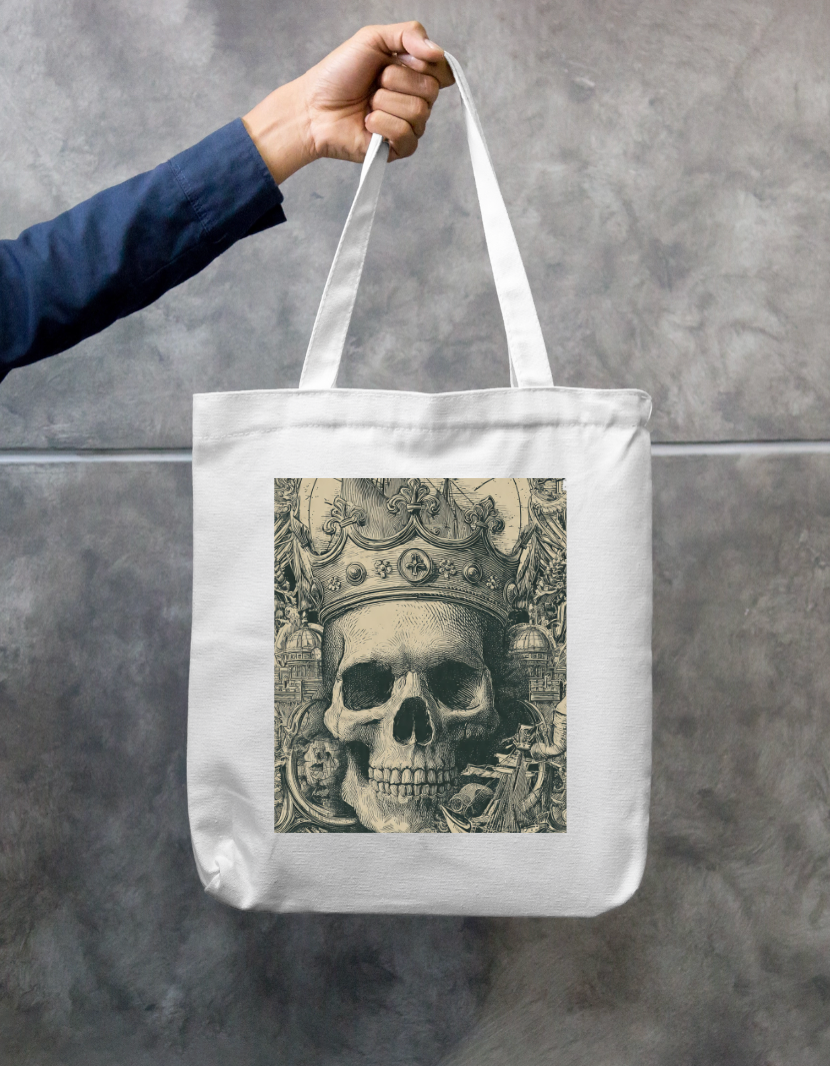 The Pirate Tote Bag Zipper Tote Bag by @rd_digital_store