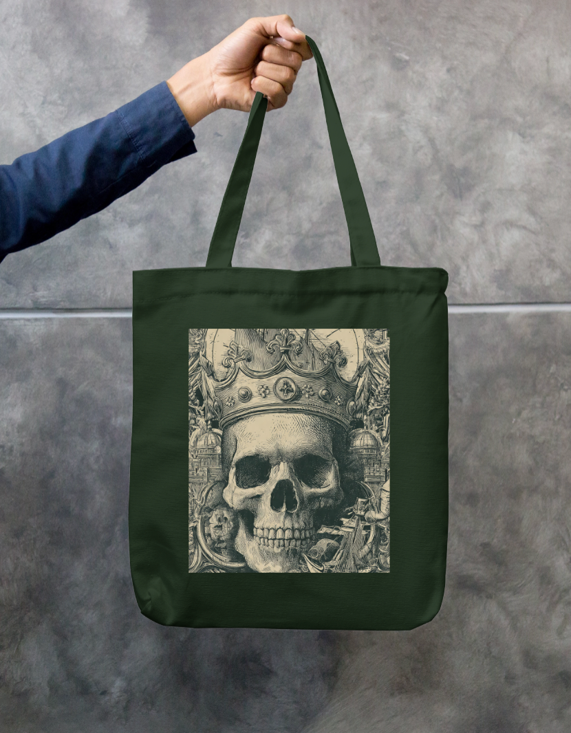 The Pirate Tote Bag Zipper Tote Bag by @rd_digital_store